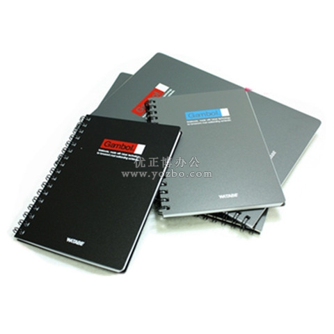 渡邊 DSA600 線圈本 活頁本（雙螺旋PP面）A6/50頁