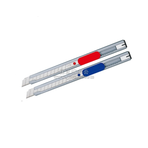 得力2053 美工刀（刻刀） 帶折刀器 0.4×9×80mm