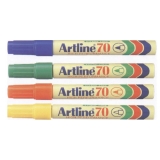 旗牌 雅麗Artline圓頭油性記號筆EK-70箱頭筆