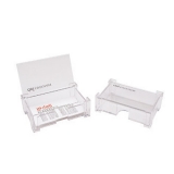 得力桌面用品 7621 名片盒