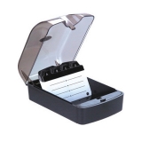 益而高808s 小號殼形名片盒(約裝350張) 