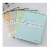 渡邊 SA6506X 豎翻線圈本 螺旋裝訂本 A6/50頁