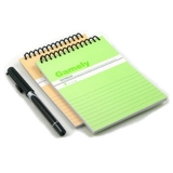 嘉順達 線圈本 活頁本144*105mm A6/60頁 豎翻