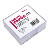 得力 7600便條紙 便簽紙 87mm*91mm 帶水晶盒