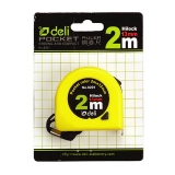 得力8201 鋼卷尺 2mx13mm