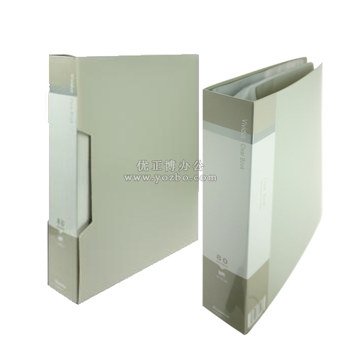 齊心 VF80AK-1 80頁(帶盒) A4歡顏色資料冊