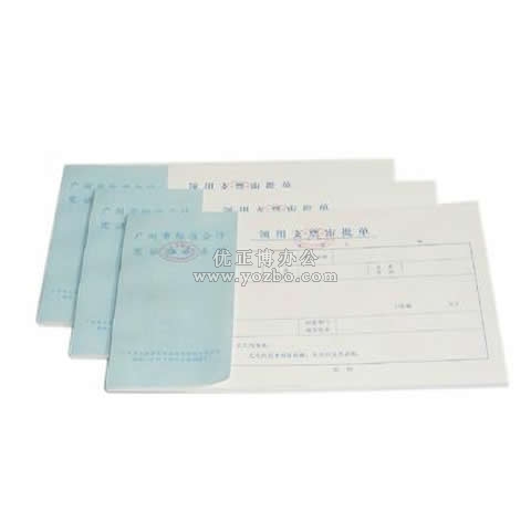 立信 領(lǐng)用支票審批單 24K/50頁