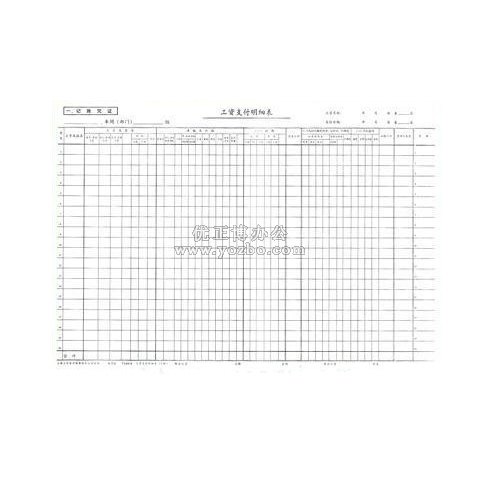 立信 工資表（11-704） 11K*50頁