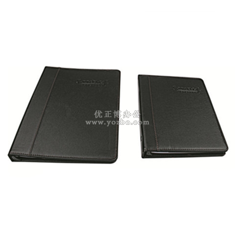 紅緣 活頁筆記本 21系列 黑色皮面 80頁