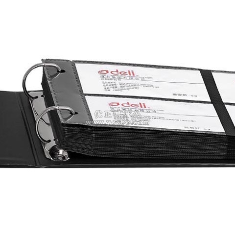 得力活頁名片冊 （600張） 5798