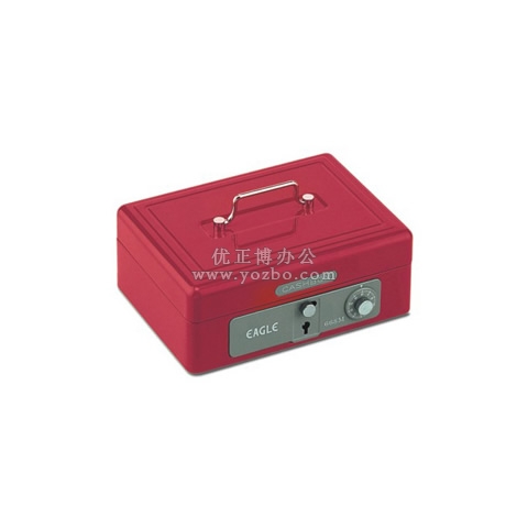 益而高 小型金屬手提金庫(kù) 現(xiàn)金密碼箱 668S