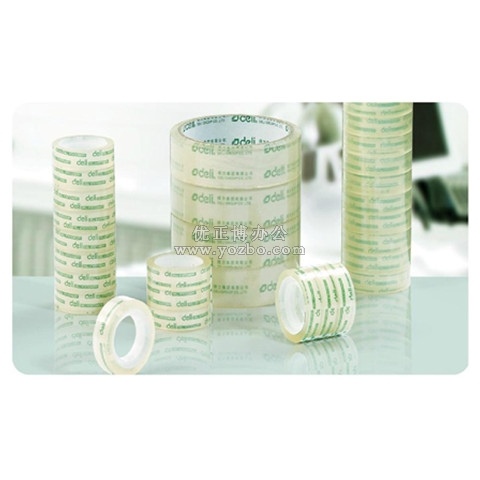 得力 透明膠 文具膠帶 30014型 12mm*20y