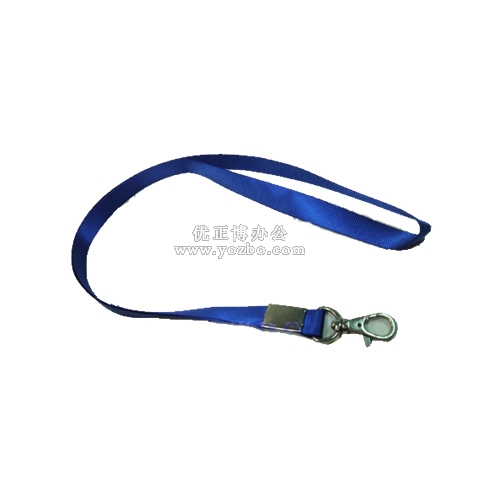 證件掛繩 1.5cm寬金絲繩五金匙扣夾 證件卡吊繩