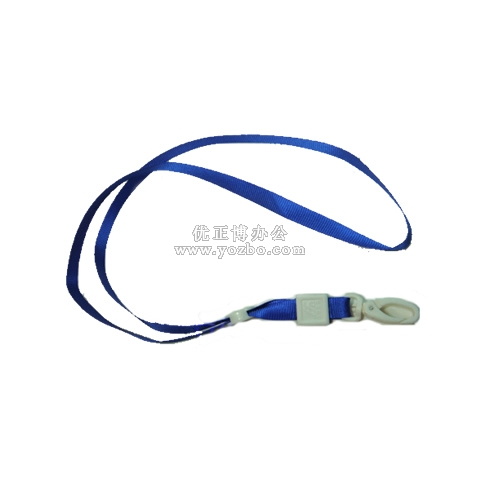 證件掛繩 1cm金絲繩塑膠橄欖扣 證件卡吊繩  