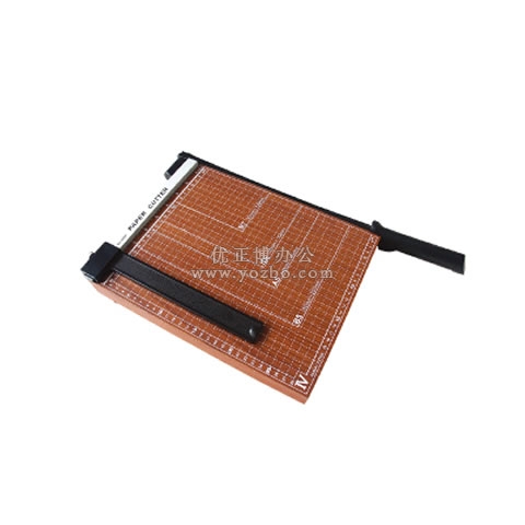 得力 8005木質切紙機 裁紙機 250x250mm