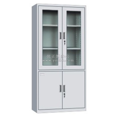 鋼制辦公文件柜 LB-W-008大器械柜 帶鎖鐵皮柜