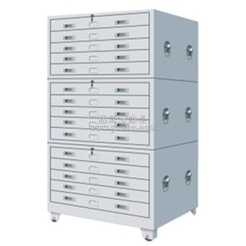 鋼制文件資料柜 0號底圖柜 H1680*W1300*D900mm