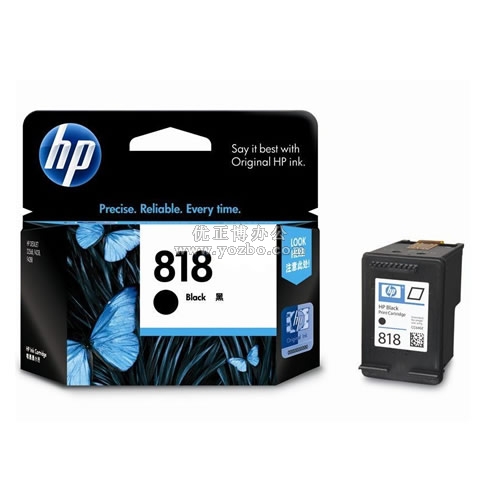 惠普 818號CC640ZZ 黑色墨盒