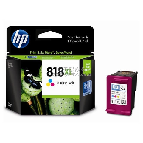 惠普 818XL號CC644ZZ 彩色墨盒