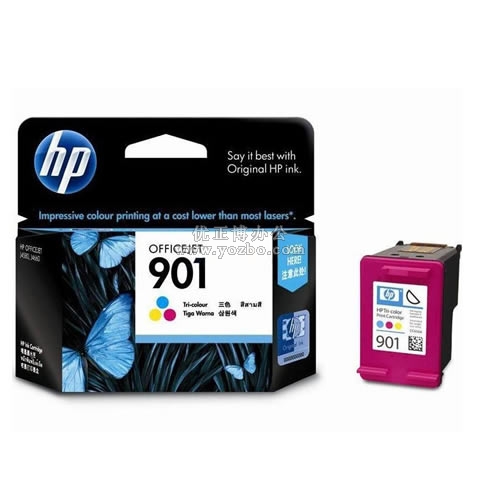 惠普 901號CC656AA 彩色墨盒