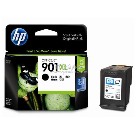 惠普 901XL號CC654AA 高容量黑色墨盒
