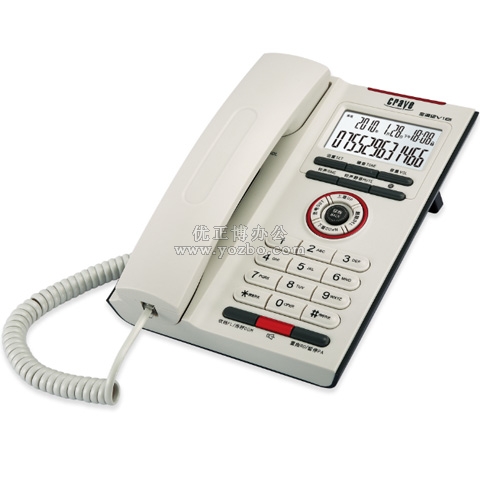 金渴望（crave)V16 商務辦公電話機 來顯背光報號