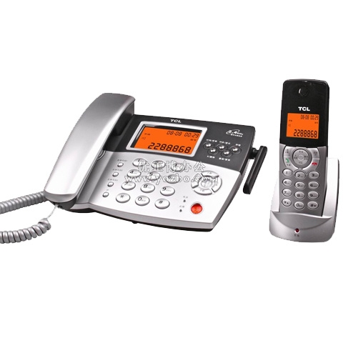 TCL HWDCD868(16)TSD數(shù)字無繩子母電話機(jī) 鈦銀