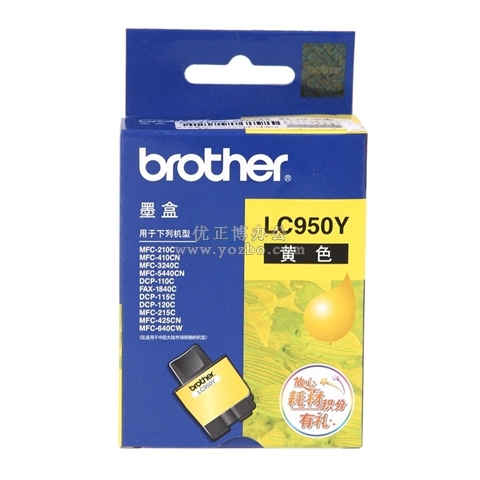 兄弟(brother) LC950Y 黃色墨盒
