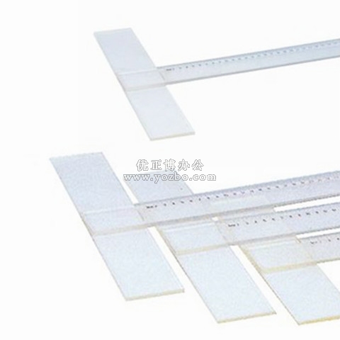 得力（DeLi）60cm有機丁字尺8410