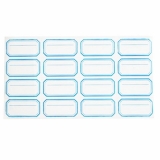 勁威 A4 不干膠標(biāo)簽 分類標(biāo)簽 63*33mm（4*4）