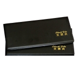 華杰 VH026 PVC皮面二折支票夾 高級(jí)支票冊