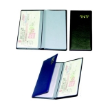 華杰 VH034 PVC皮面三折支票夾 高級支票冊