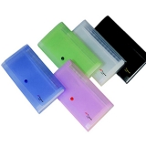 華杰 H4303 12層按鈕票據(jù)包 B6