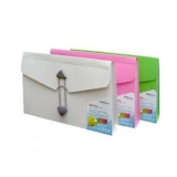 齊心 A1203 6格歡顏票據風琴包