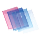 和興盛 推開式透明捆繩文件袋F118 A4