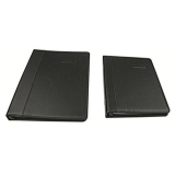 紅緣 活頁筆記本 21系列 黑色皮面 80頁