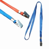 證件掛繩 工作證掛繩 1cm金絲繩扁平帶夾證件帶