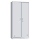 鋼制更衣柜 LB-W-033二門更衣柜 帶鎖鐵皮工衣柜