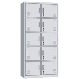 鋼制更衣柜 LB-W-040十門更衣柜 帶鎖鐵皮工衣柜