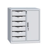 鋼制文件資料柜 LB-W-049單門六斗資料柜