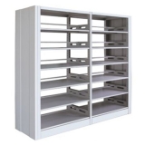 鋼制書架 LB-S-008雙柱雙面書架（二組）