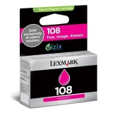 利盟 108品紅色墨盒 (14N0340A)