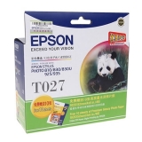 愛普生 T027 彩色墨盒 C13T027133BC