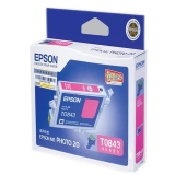 愛普生 T0843 洋紅色墨盒 C13T084380