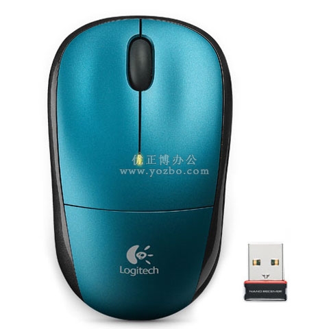 羅技（Logitech）M215 無線鼠標 青色