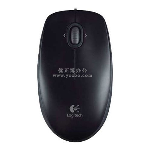 羅技（Logitech） 有線光電鼠標 M100黑色