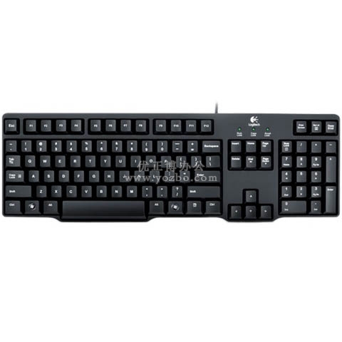 羅技（Logitech）經(jīng)典K100 鍵盤 黑色（PS/2接口）