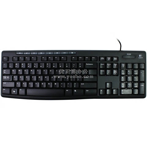 羅技（Logitech）K200 多媒體鍵盤（USB接口）