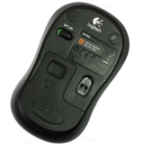 羅技（Logitech）M185 無線鼠標 黑色紅邊