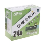 華碩 DRW-24D1ST 24速 串口 DVD刻錄機(jī)（黑色）